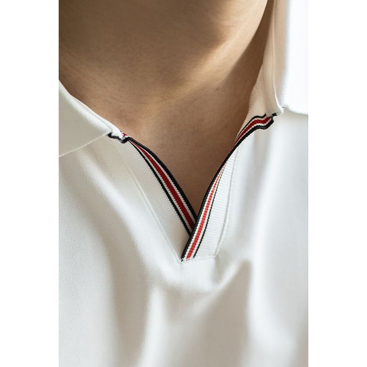 Natural Men's Short Sleeve Polo T-Shirt