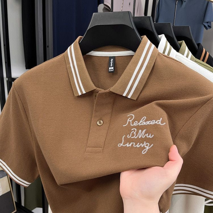 Wisetie Premium Contrast Collar Polo – Soft Cotton Poly Blend