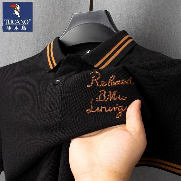 Wisetie Premium Contrast Collar Polo – Soft Cotton Poly Blend